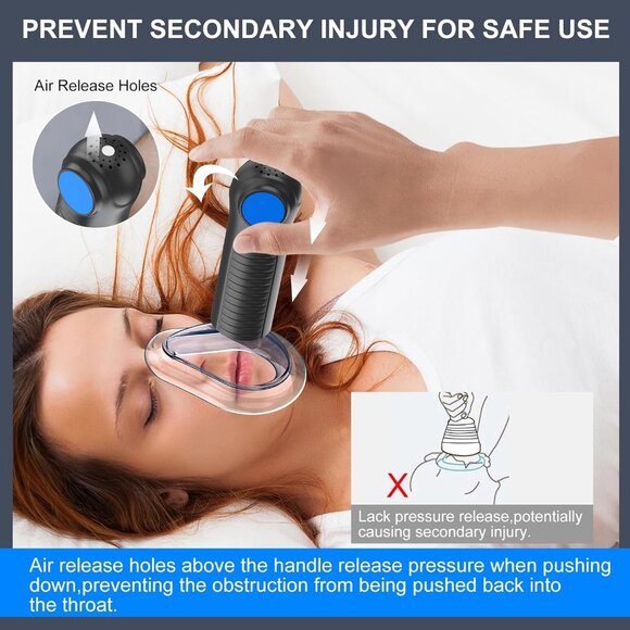 Fitiger 2 Pack First Aid Anti-Choking Pump Equipment Life Saving Kit NEW - Picture 6 of 14